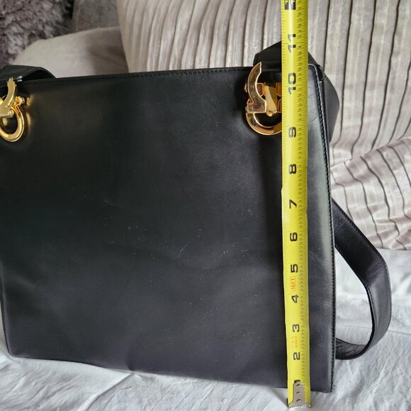 Salvatore Ferragamo EUC Gancini Bag, Ferragamo Vara wallet 4 Pc Set set w/COA - Picture 14 of 17